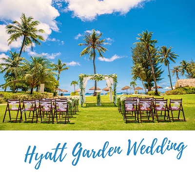 hyatt garden wedding